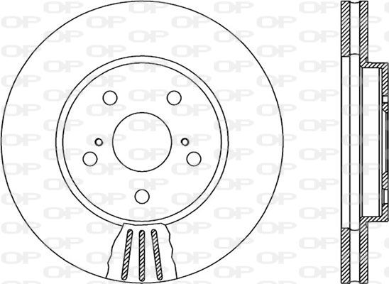 OPEN PARTS Jarrulevy BDA1982.20